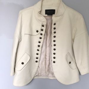 Off white military inspired jacket